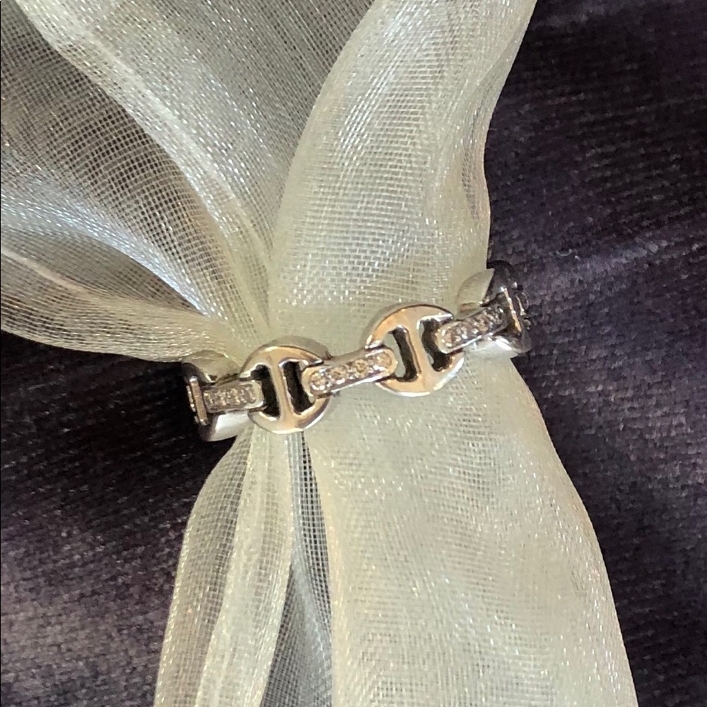 Horsenbuhs 18K Diamond Tri-Link Ring